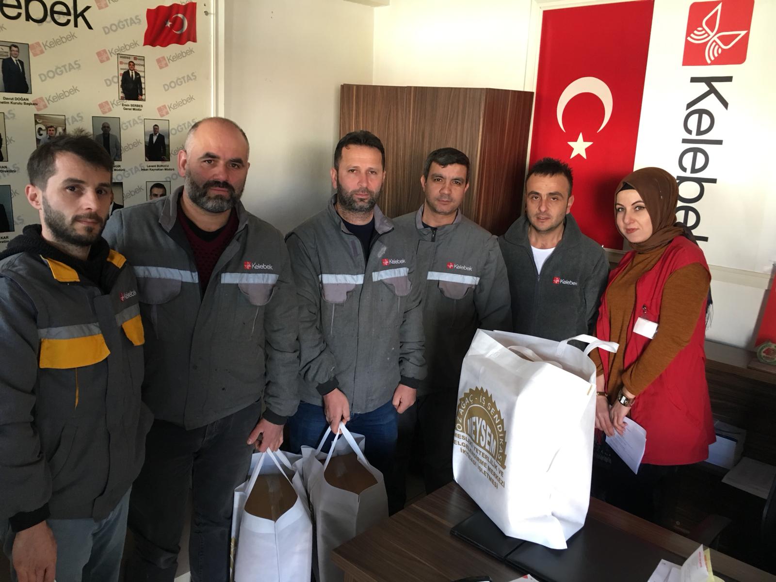 40. Yılımıza Özel Üyelerimiz İçin Hazırlattığımız Paşabahçe Hediye Setlerimiz KELEBEK Fabrikamızda Dağıtıldı