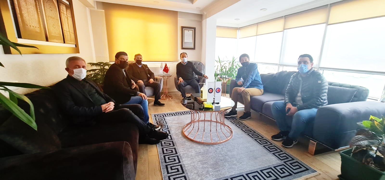 Elleair A.Ş Genel Müdürü SHIMIZU'dan Genel Başkanımız DOLU'ya Ziyaret