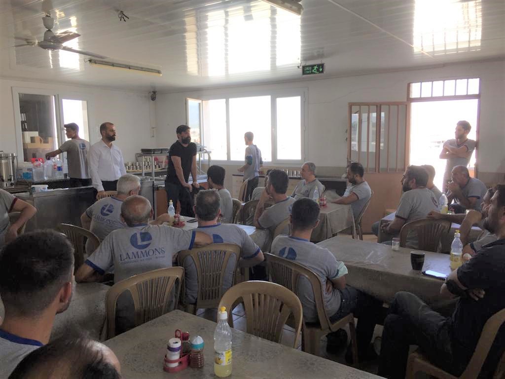 Genel Başkan yardımcımız Bozkır, Lammons Mobilya Çalışanlarını TİS Hakkında Bilgilendirdi