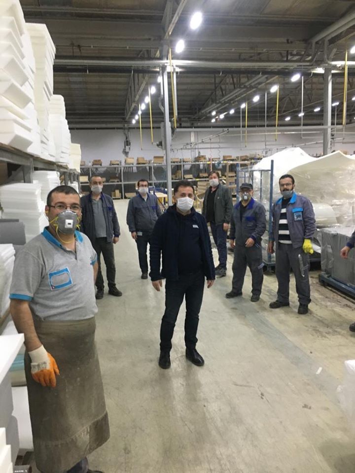 Genel Başkan Yardımcımız Kıyak İstikbal Fabrikamızın Gece Vardiyasında Çalışan Üyelerimizi Ziyaret Etti