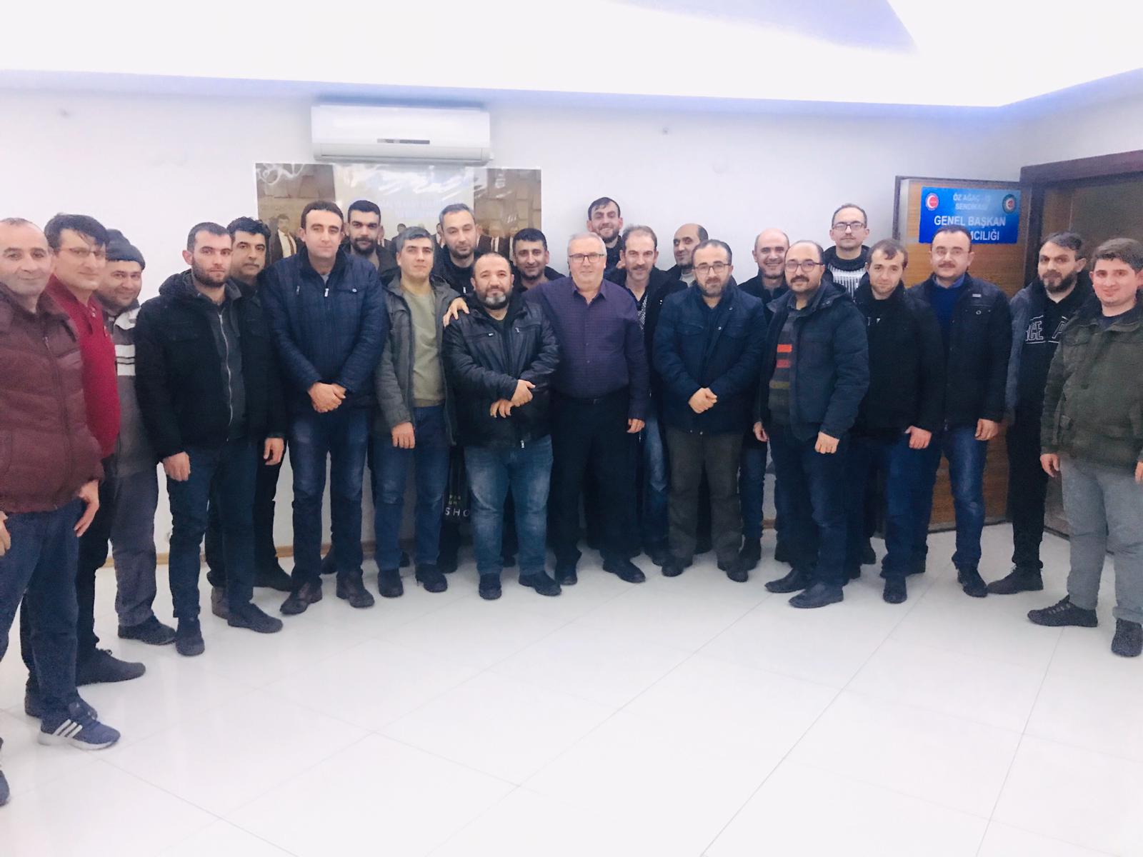 Genel Başkan Yardımcımız Şaban Demir Kilim Mobilya Üyelerimizi Ziyaret Etti