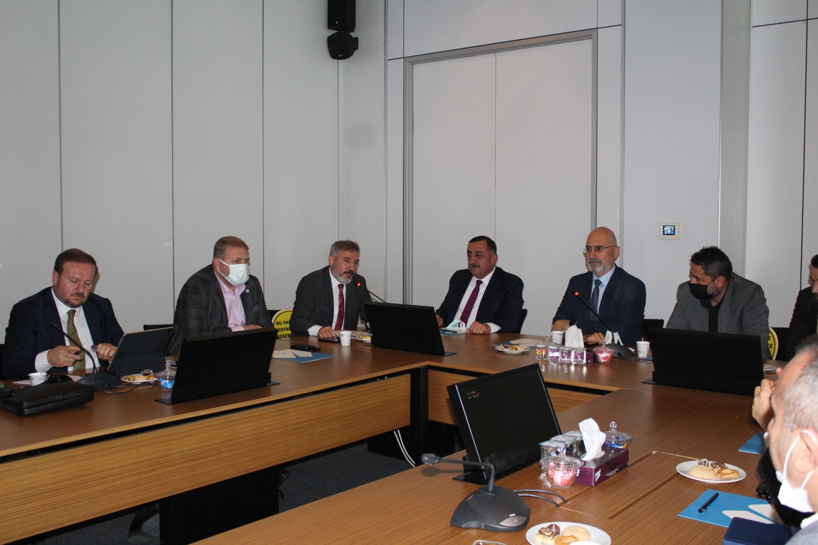 Genel Başkanımız DOLU, Erciyes Anadolu Holding TİS Görüşmesine Katıldı