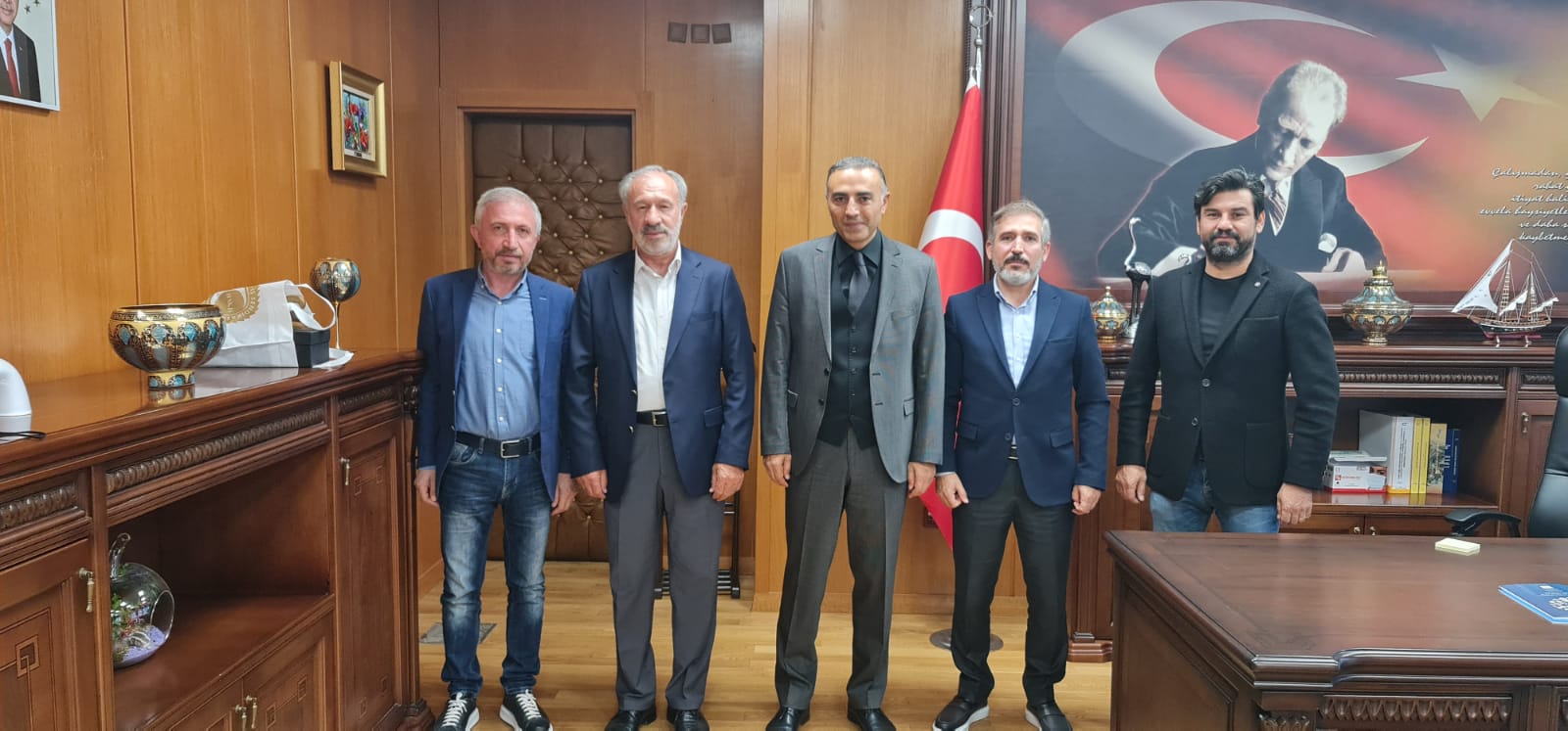 Genel Başkanımız DOLU, SGK Başkanı CEYLAN'ı Ziyaret Etti