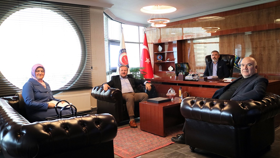 HAK-İŞ Denetleme Kurulu Üyeleri Genel Başkanımız DOLU'yu Ziyaret Etti