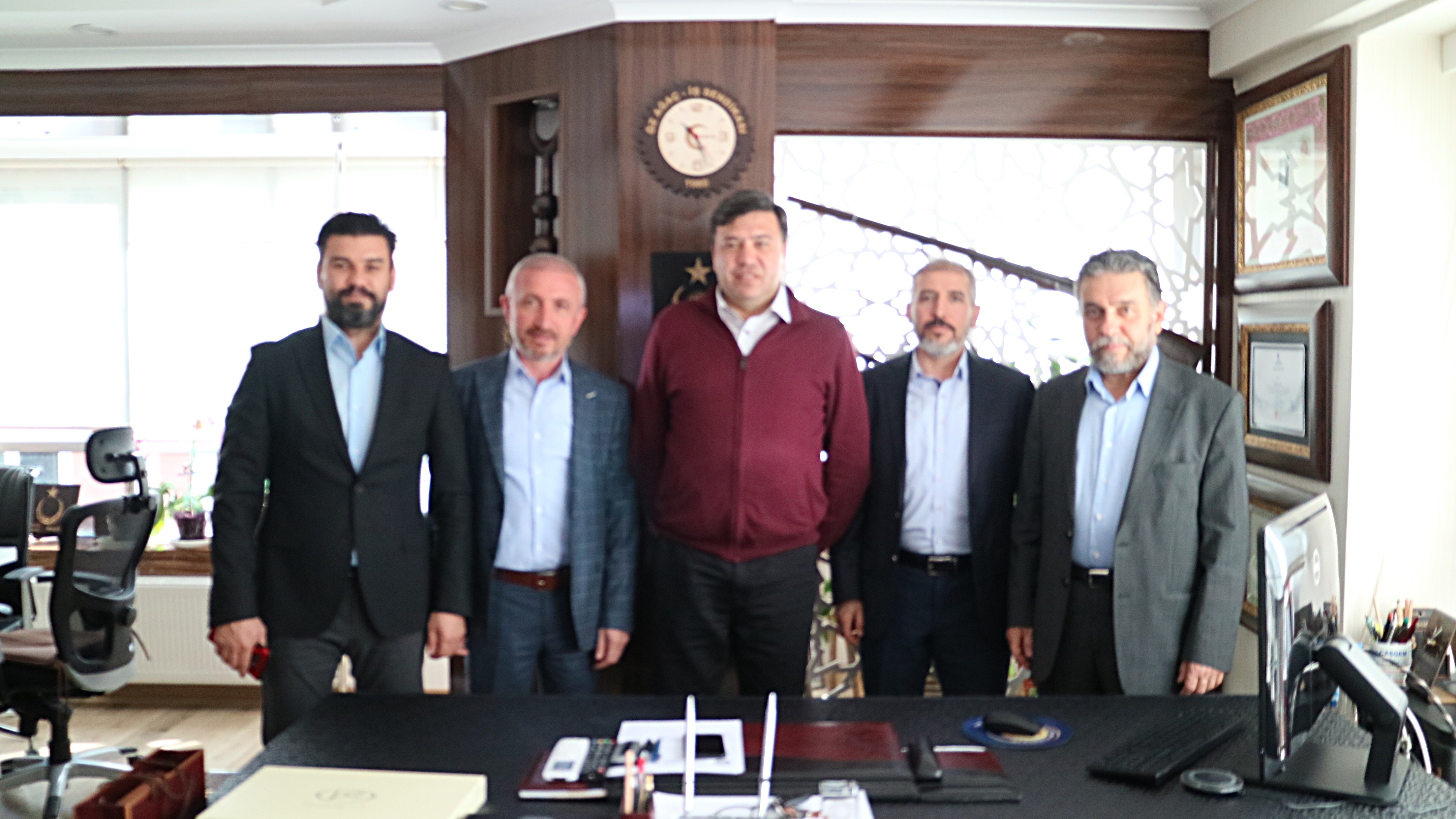 HAK-İŞ Konfederasyonumuzdan Sendikamıza Hayırlı Olsun Ziyareti
