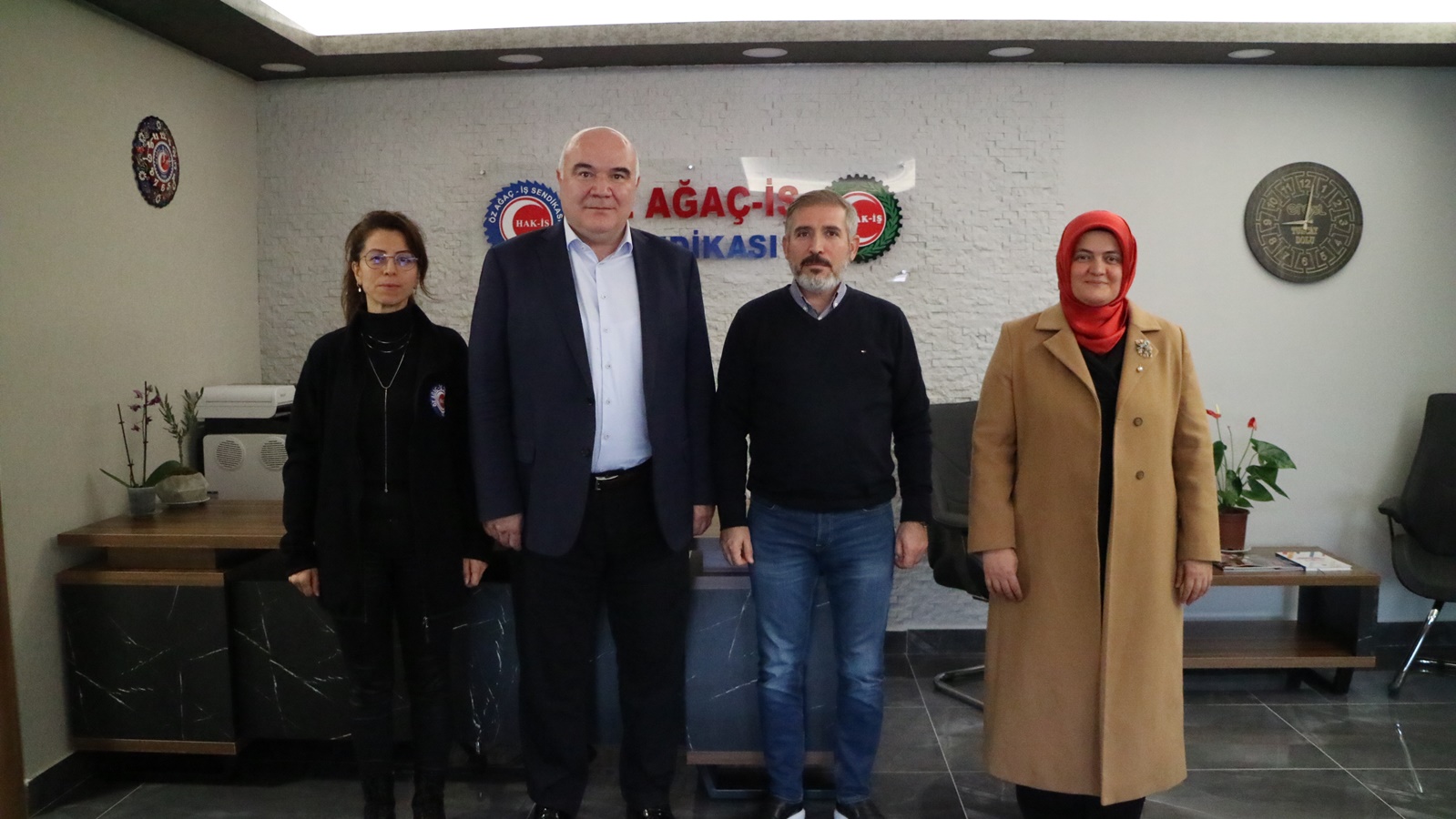 HAKİŞ Denetleme Kurulu Üyeleri Sendikamızda Toplandı