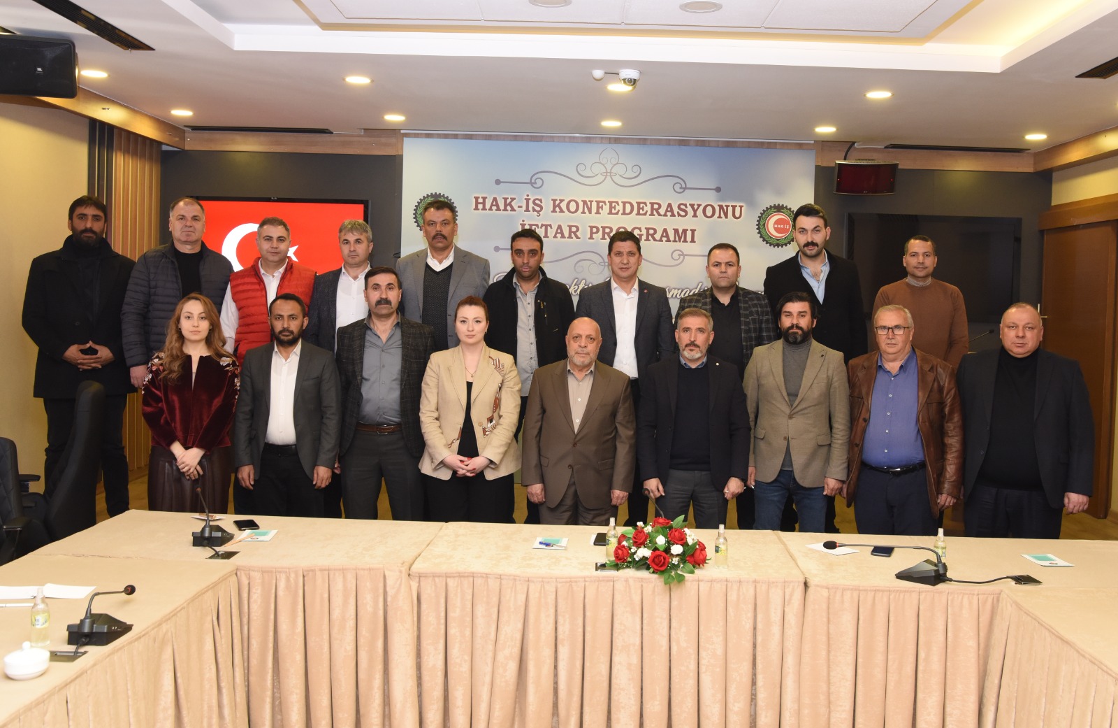 Konfederasyonumuz HAK-İŞ'TEN Sendikamıza Özel İftar Daveti