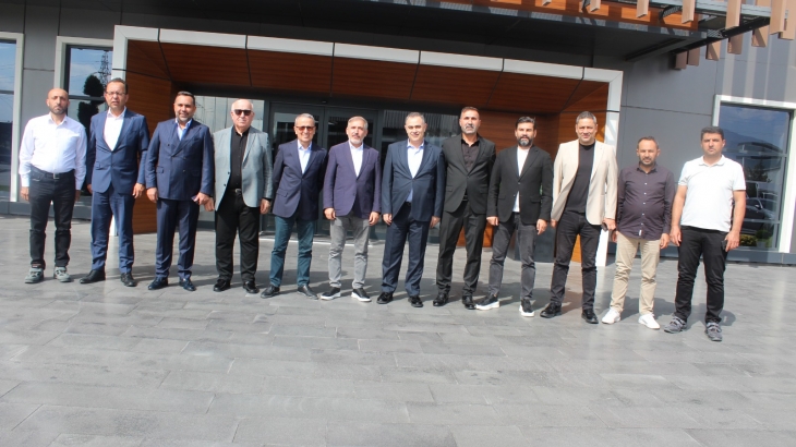 Genel Başkanımız Dolu, Bellona Mobilya CEO su Karavil'i Ziyaret Etti 