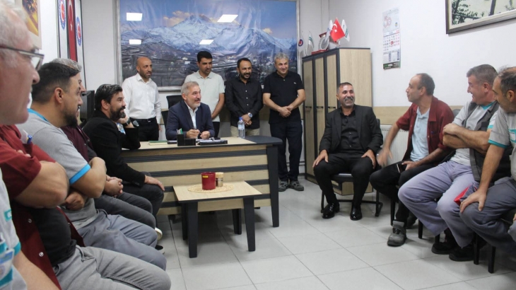 Genel Başkanımız Dolu, Bellona Mobilya Üyelerimizle Biraraya Geldi