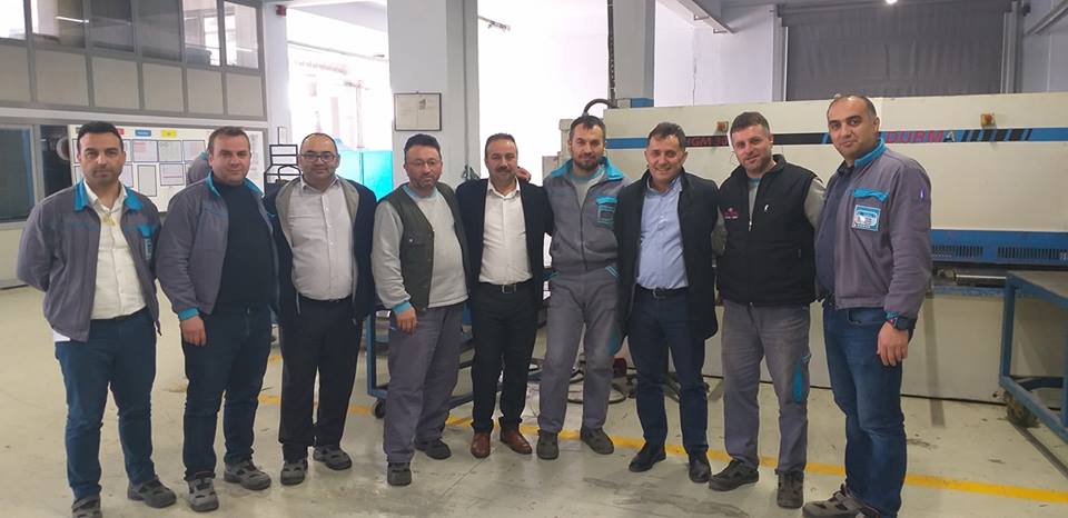 Merkez Çelik ve Mondi Üyelerimize Ziyaret Ettik