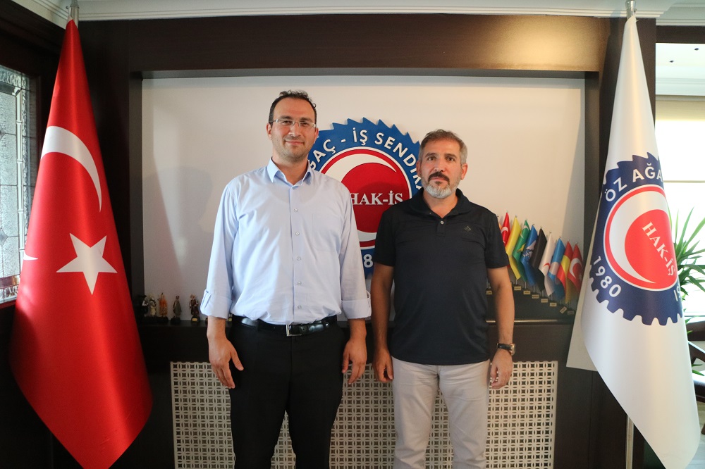Milat Gazetesi Ankara Haber Koordinatörü Genel Başkanımız Dolu'yu Ziyaret Etti