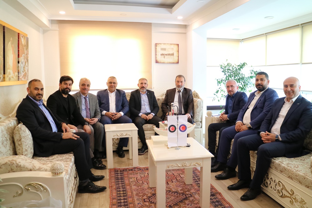 Öz Güven Sen ve Hizmet İş ten Sendikamıza Hayırlı Olsun Ziyareti
