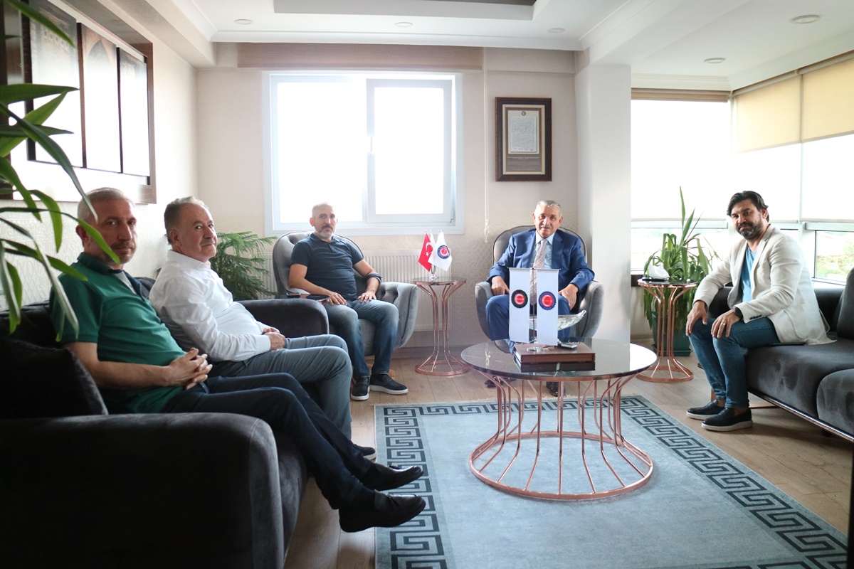 Öz Orman İş Sendikası Genel Başkanı Aslan'dan Genel Başkanımız Dolu'ya Ziyaret