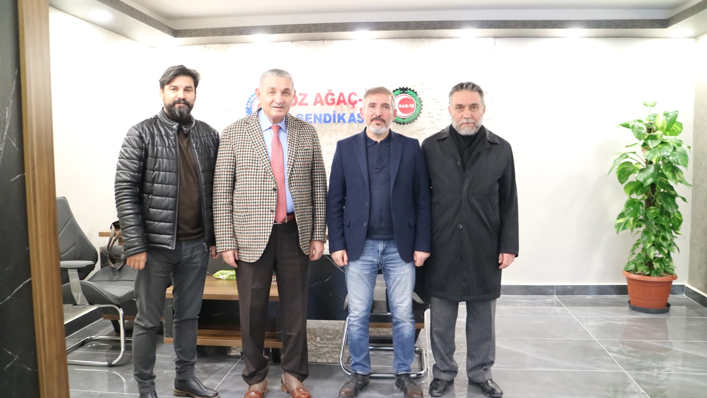 Öz Orman İş Sendikası Genel Başkanı Settar Aslan'dan Genel Başkanımız Dolu'ya Ziyaret