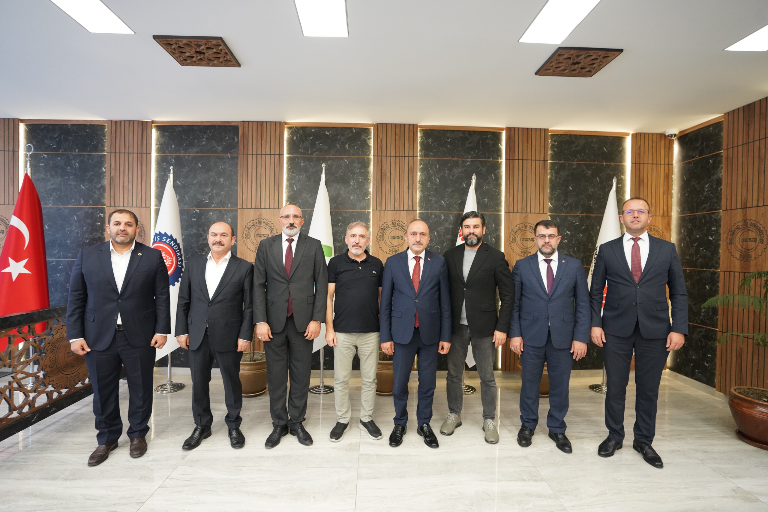 Öz Sağlık İs Sendikamizdan Genel Merkezimize Ziyaret