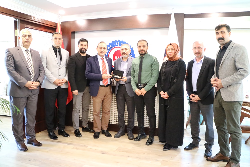 Öz Sağlık İş ten Sendikamıza Hayırlı Olsun Ziyareti