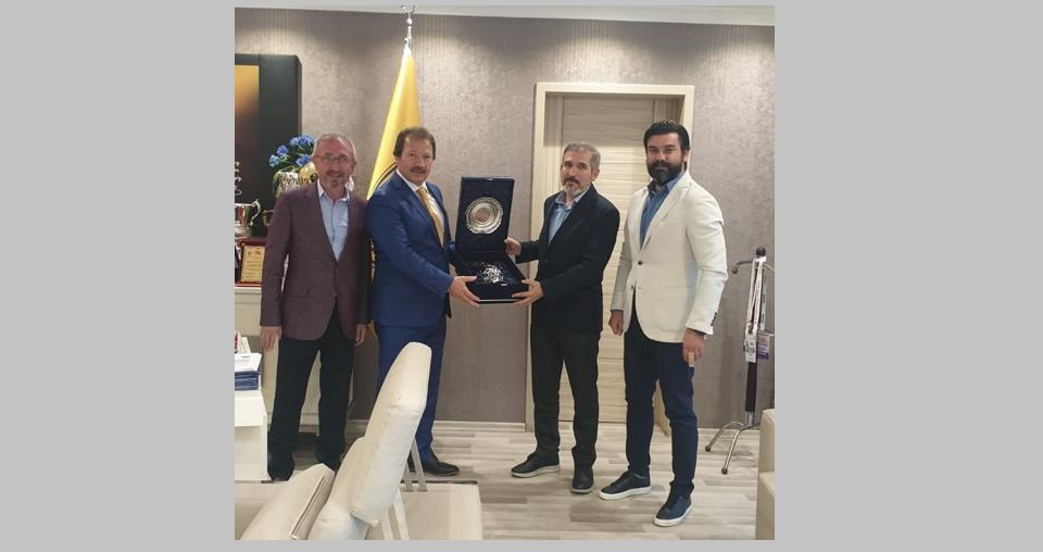 Genel Başkanımız Dolu'dan Ankaragücü Başkanı Yiğiner'e Ziyaret