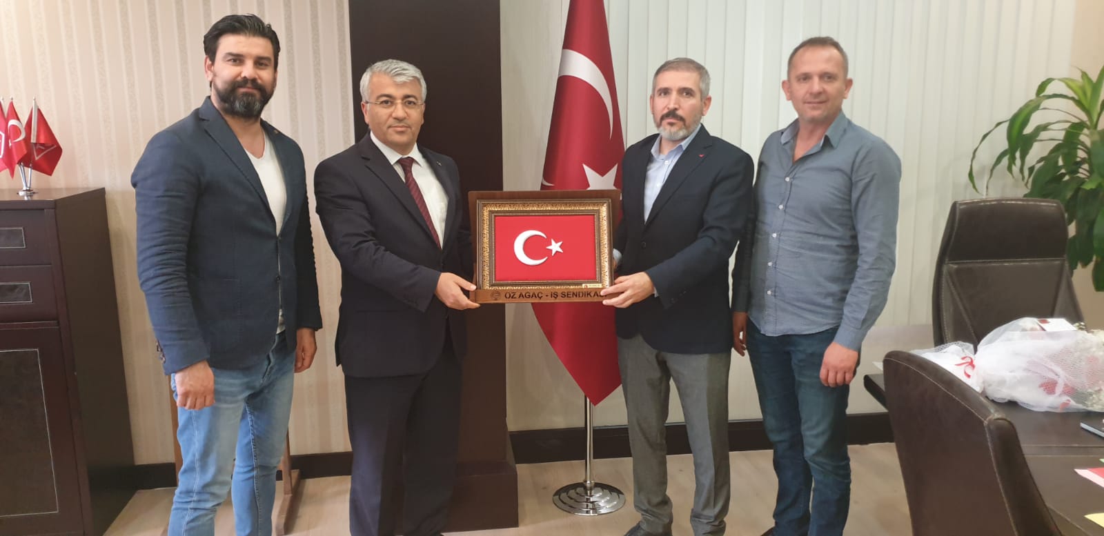 Sendikamızdan Antalya Manavgat Kaymakamına Ziyaret