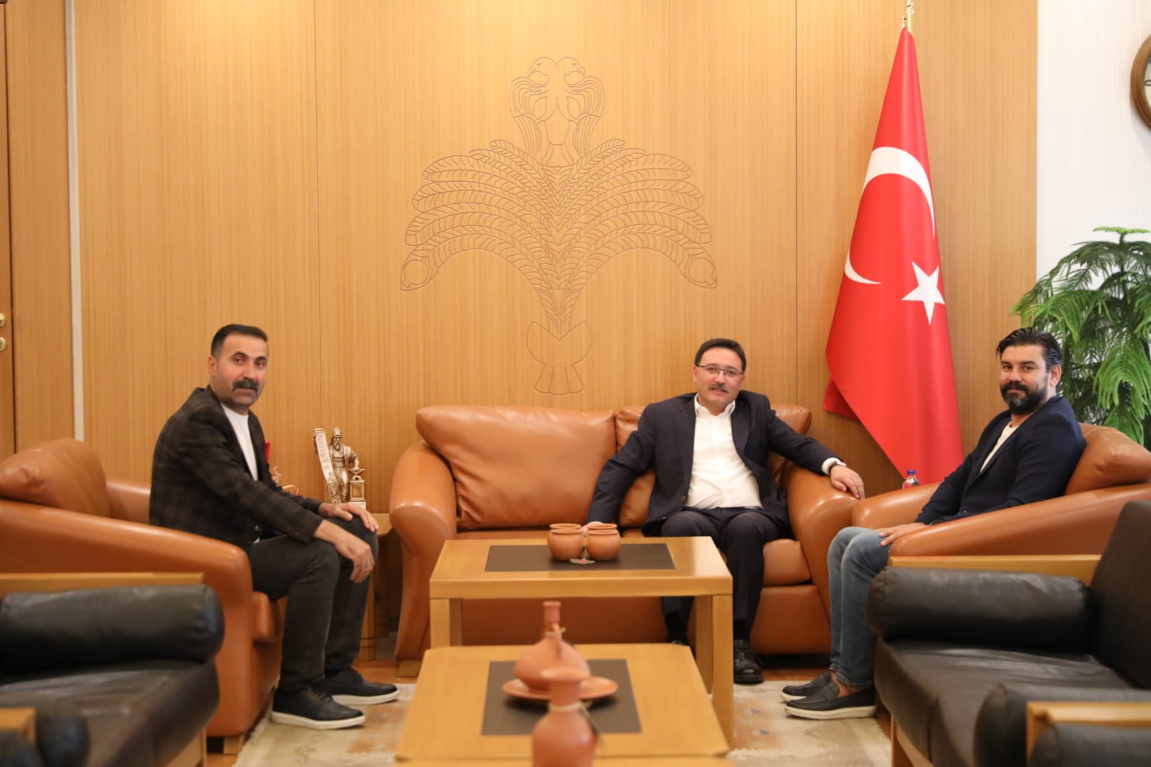 Sendikamızdan Kayseri Valisi Gökmen Çiçek'e Ziyaret