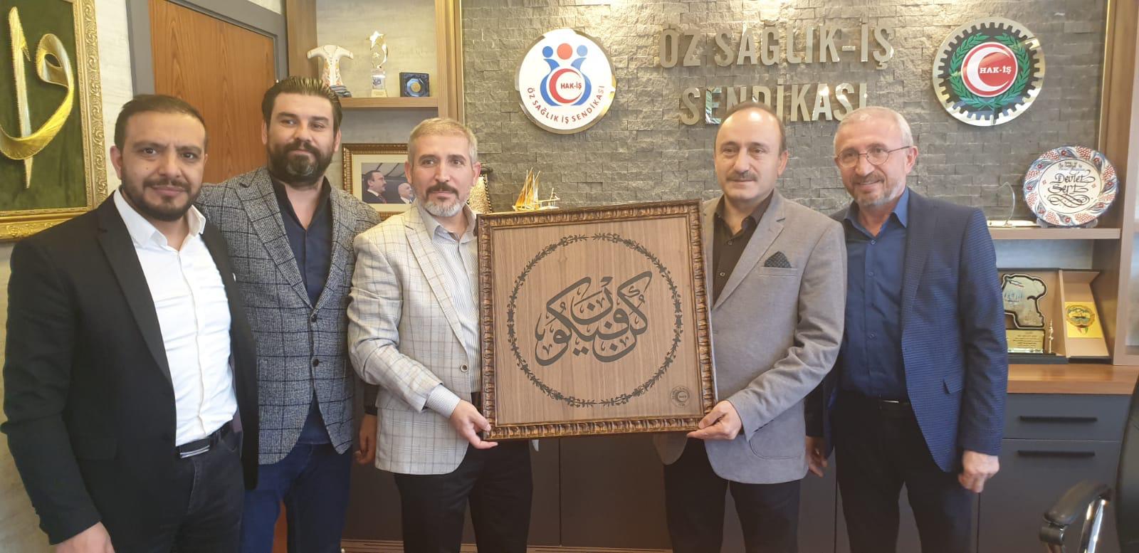 Sendikamızdan Öz Sağlık İş Sendikasına Ziyaret