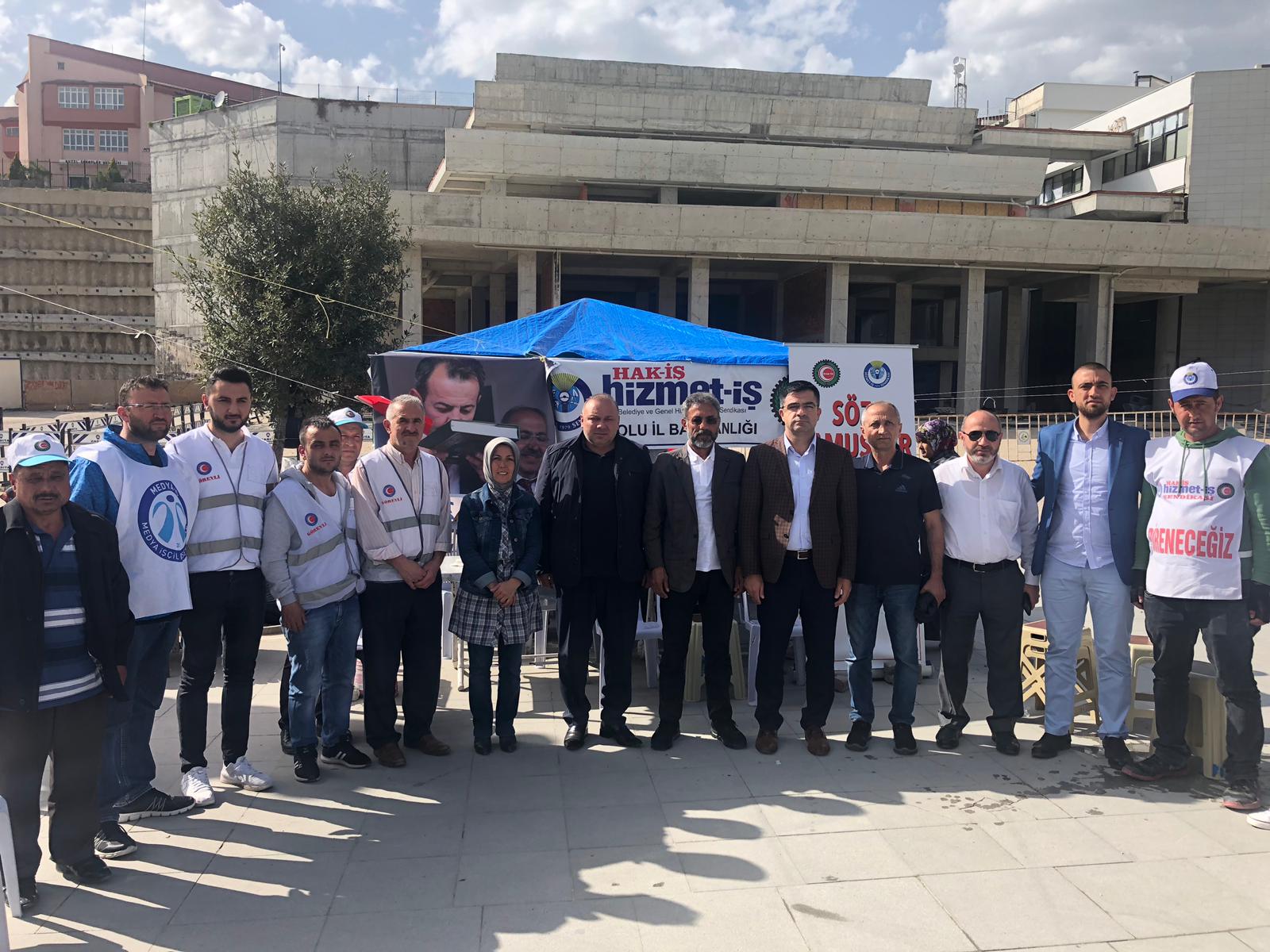 Sendikamızdan Hizmet-İş Eylemine Destek